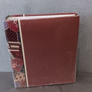 VTG‎ Photograph Scrapbook Album Multicolored Cover 80 pgs memento memory Granny